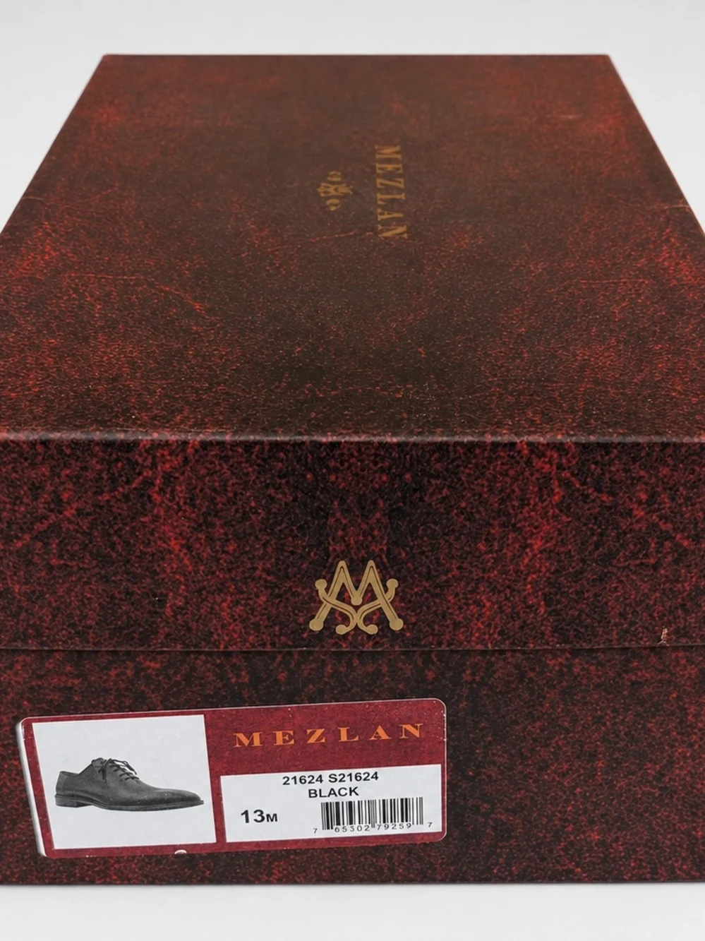 Mezlan sleek wholecut